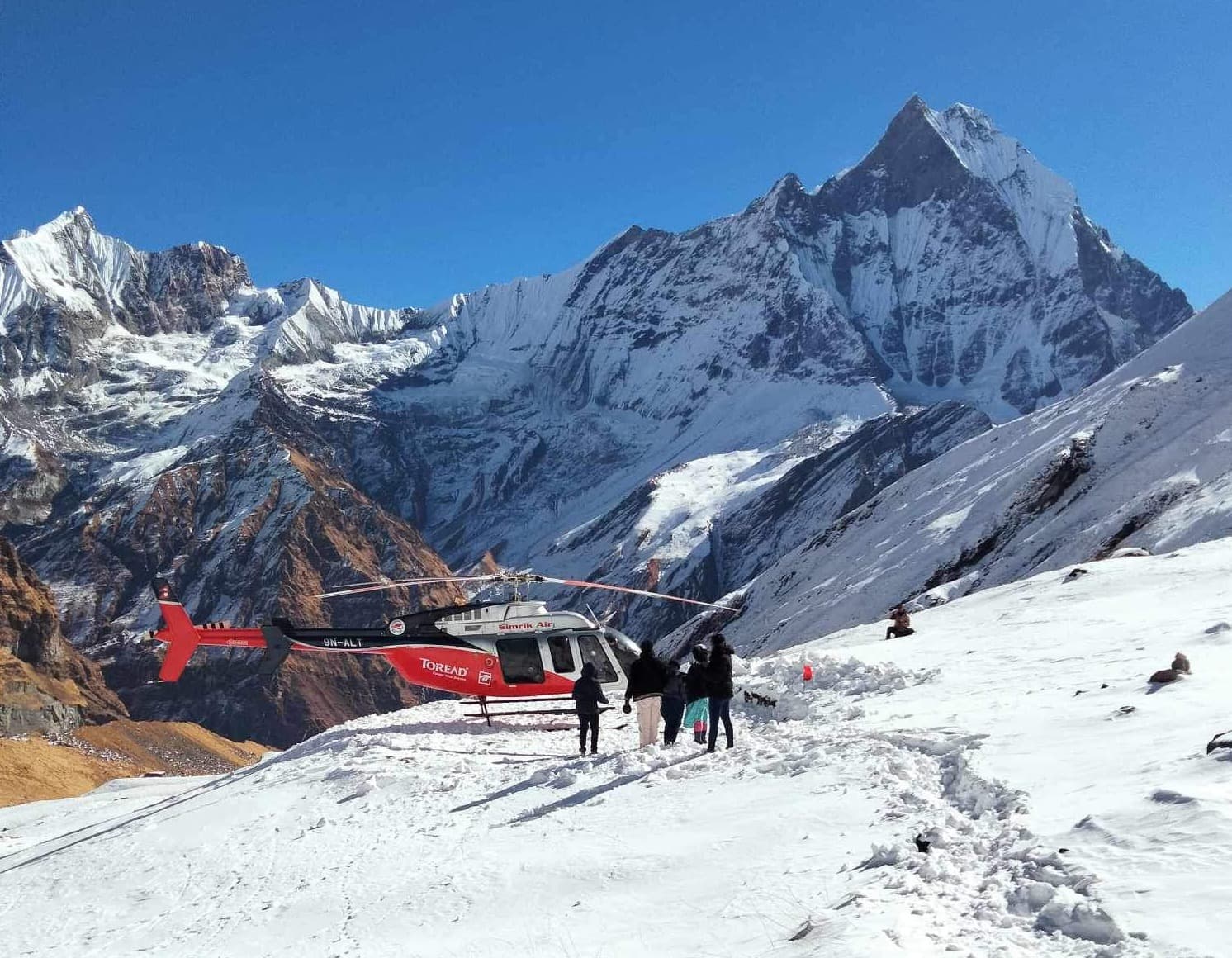 Annapurna Base Camp Trek Heli Return to Pokhara